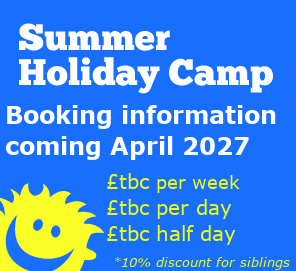 Summer holiday camp coming soon